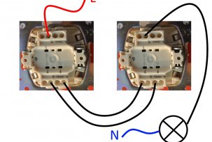 Како спојити пролазни прекидач са два места