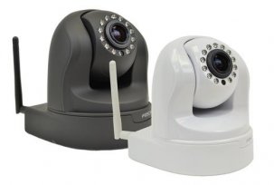 IP CCTV kameras savienojuma shēma