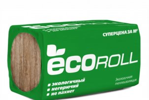 Šiltinimo „Ecoroll“ naudojimas ir jo techninės charakteristikos