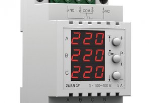 Дијаграм повезаности 3-фазног релеја за надгледање напона за дом